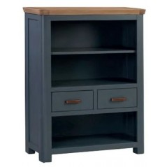 AM Treviso M Blue Low Bookcase